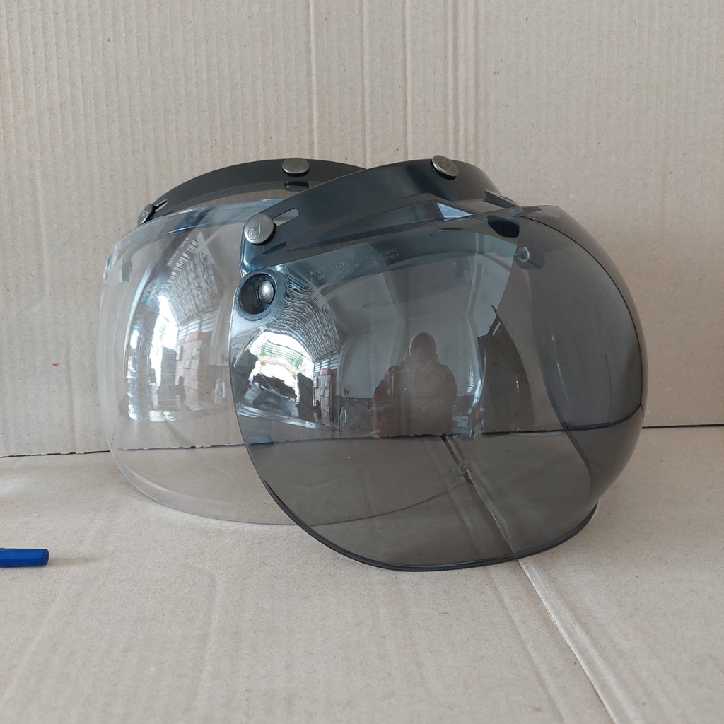 Jual Kaca Bogo Cembung Visor Helm Bogo model Buble Shopee Indonesia