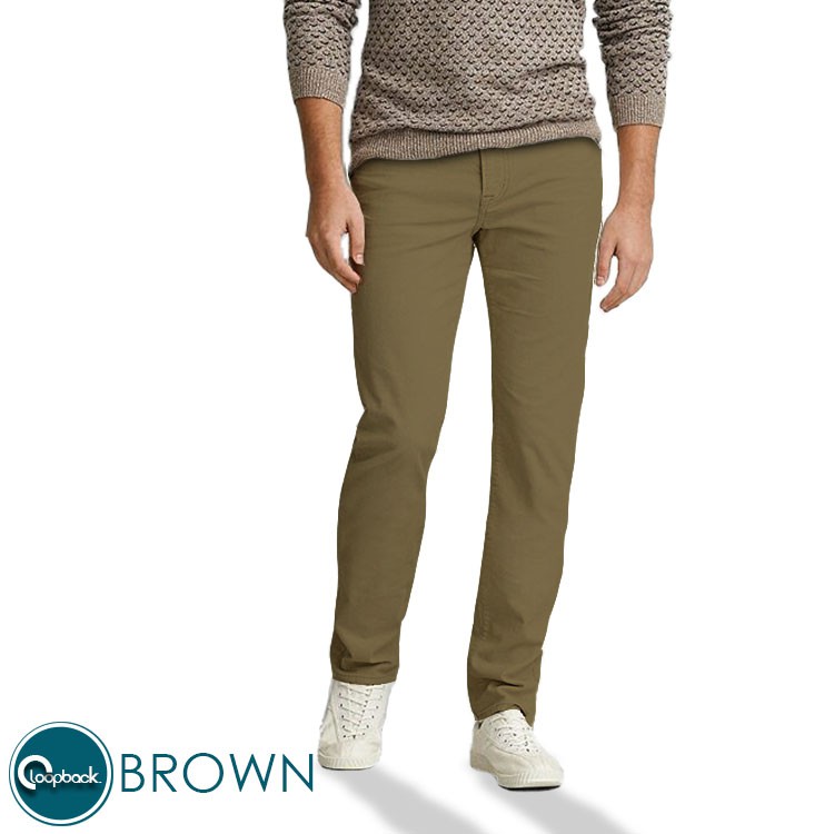 Celana Chino Slim Fit Gold Smith | Celana Panjang Pria Kualitas Premium Brown [ORIGINAL]