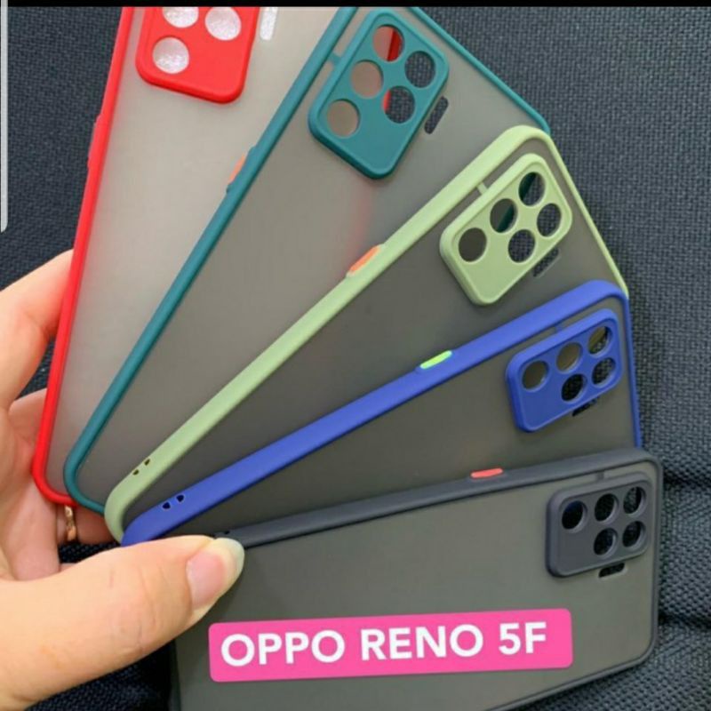 CASE OPPO RENO 5F / 5 / 4F / 4 / 3 / 3 PRO / 2F / 2 MY CHOICE AEROCASE PELINDUNG KAMERA HYBRID