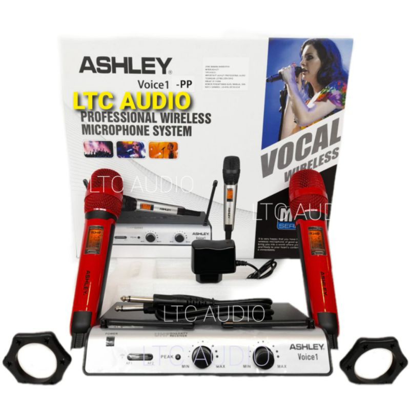 MIC WIRELESS ASHLEY VOICE 1 ORIGINAL HANDHELD / ASHLEY VOICE 1 / ASHLEY VOICE 1 ORIGINAL / VOICE 1