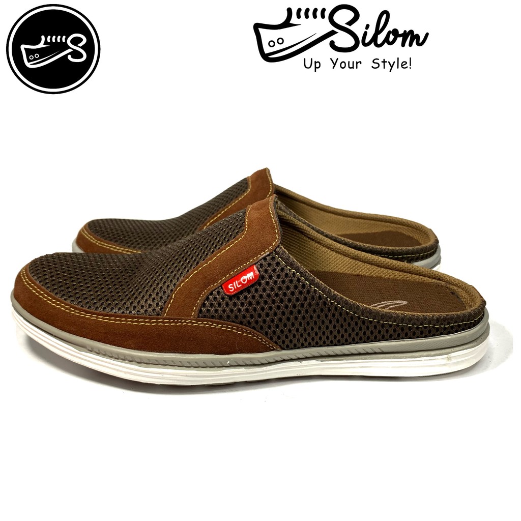 Sepatu pria sandal slop Silom B-03 size 39-43!!!