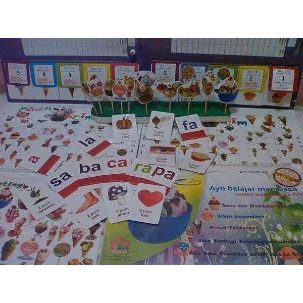 

Promo Diskon Besar ABACA Flash Card Membaca Seri 1: Panen Es Krim