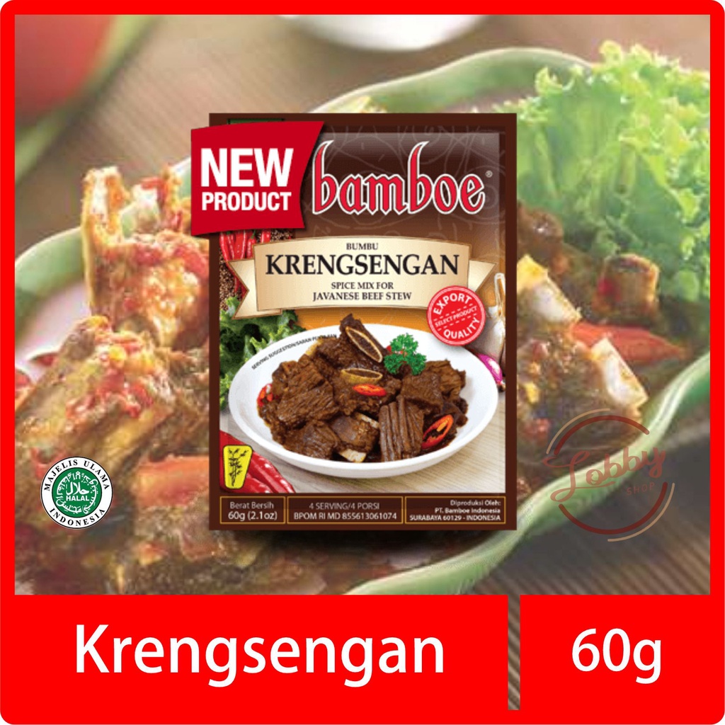 

New Product Bumbu Bamboe Krengsengan 60 gram