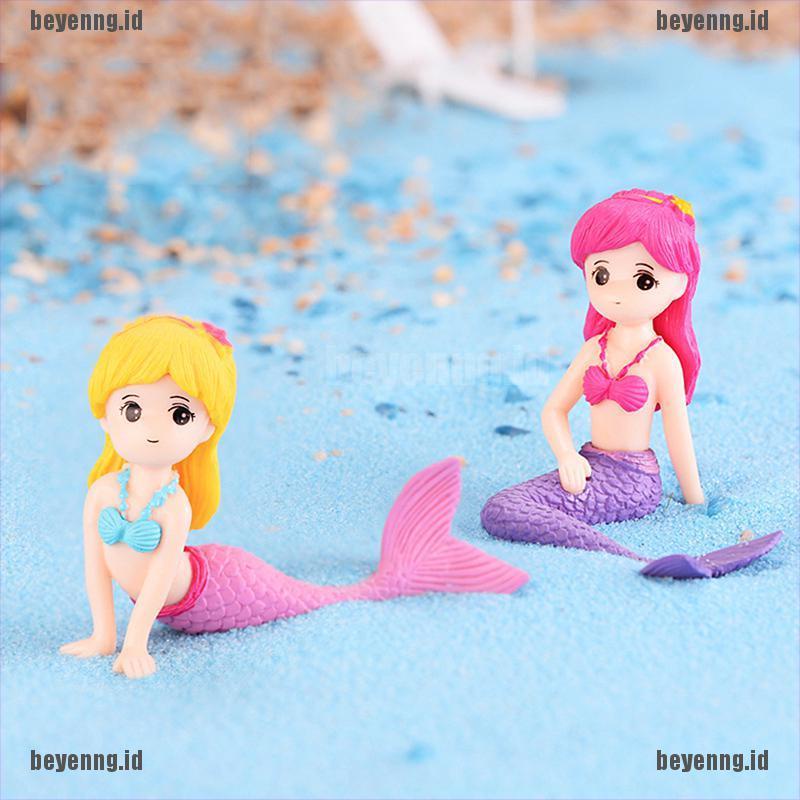 Bey Miniatur Mermaid Untuk Dekorasi Taman Minifairy Gardenrumah Boneka DIY