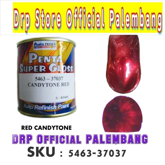 Cat Penta Super Gloss MERAH RED CANDY CANDYTONE 1 LITER