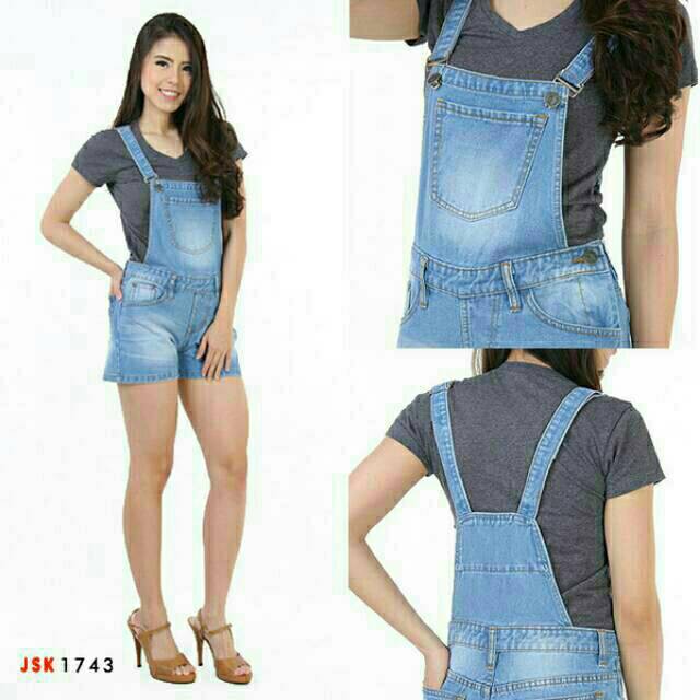 Celana Kodok Wanita Pendek Jeans
