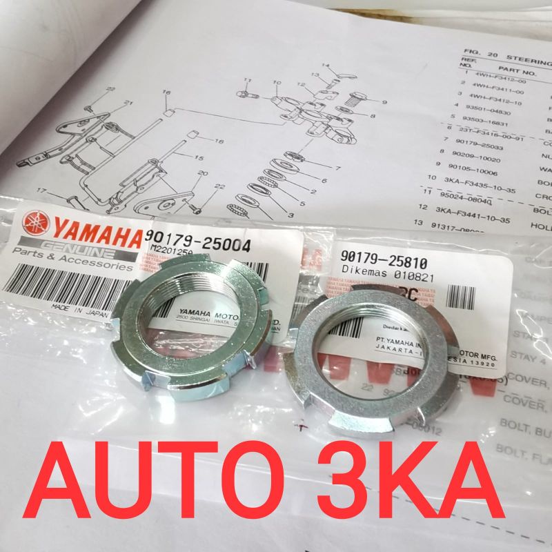 MUR KOMSTIR RX KING RXKING RXZ F1ZR VIXION SCORPIO 125Z MIO ORI ORIGINAL 90179-25004 90179-25810 901