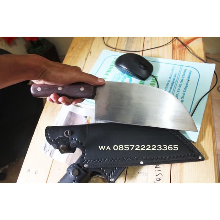 golok cacah tulang plus iris daging super kuat