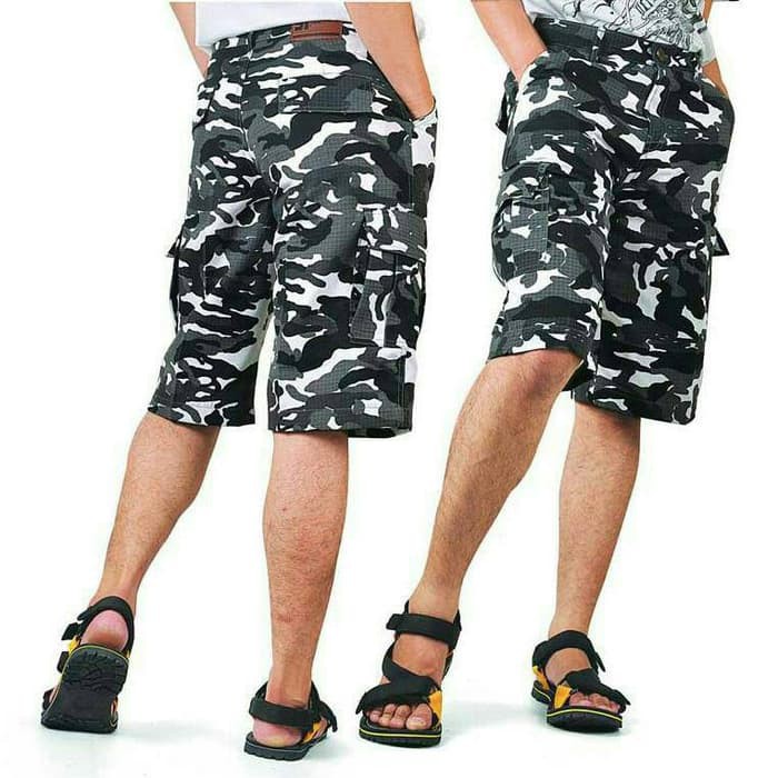 CELANA PENDEK ARMY PRIA JAVA SEVEN ORIGINAL DISTRO BRANDED - ISL 868