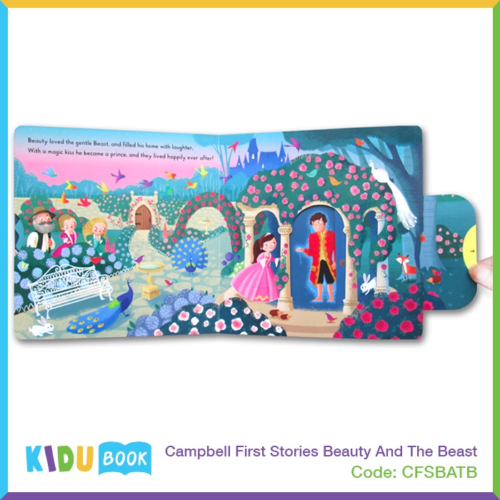 Buku Cerita Bayi dan Anak Campbell First Stories Beauty And The Beast Kidu Baby