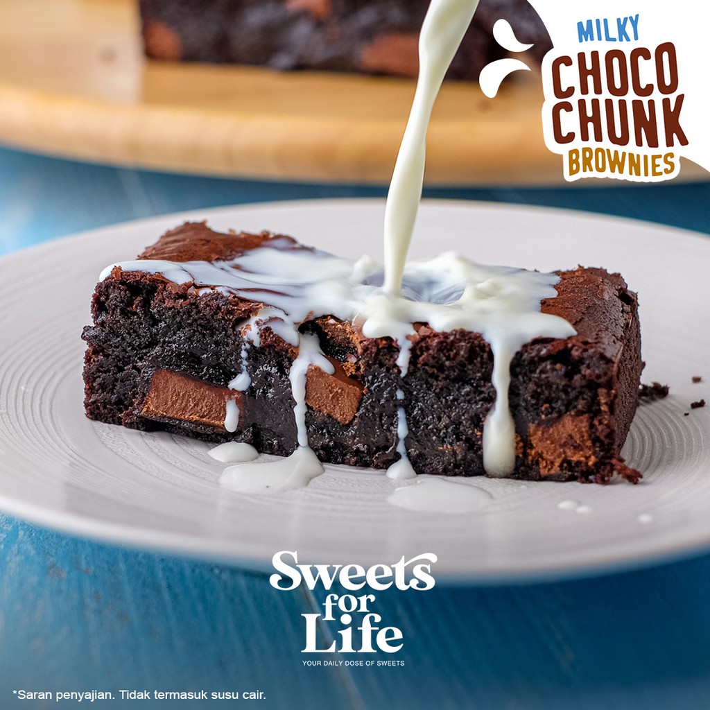 

Milky Choco Chunk Brownies