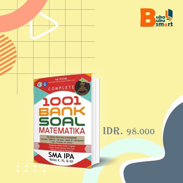 Complete 1001 Bank Soal Matematika Sma Ipa Kelas X Xi Xii Shopee Indonesia