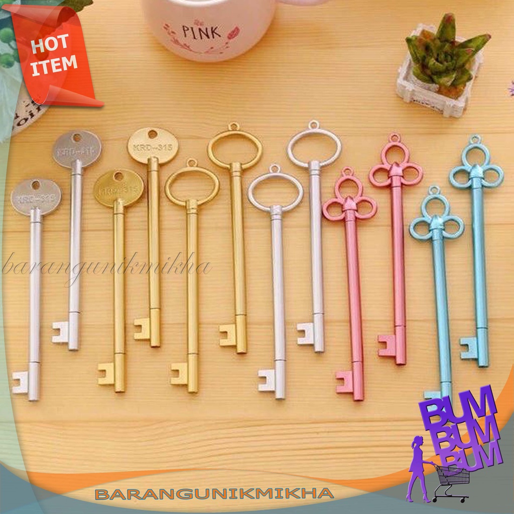 

Pulpen Anak Sekolah Motif Kunci Pena Bolpoint Gel Bentuk Kunci Pulpen Key Unik Pulpen Dekorasi