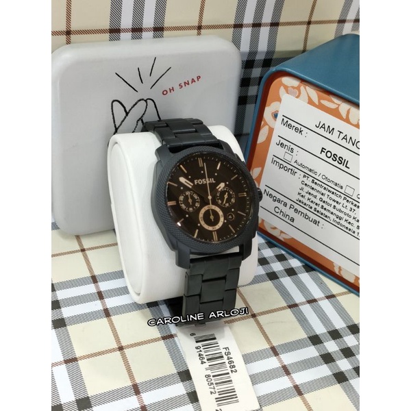 JAM TANGAN PRIA FOSSIL ORIGINAL FS4682 GARANSI RESMI INDO