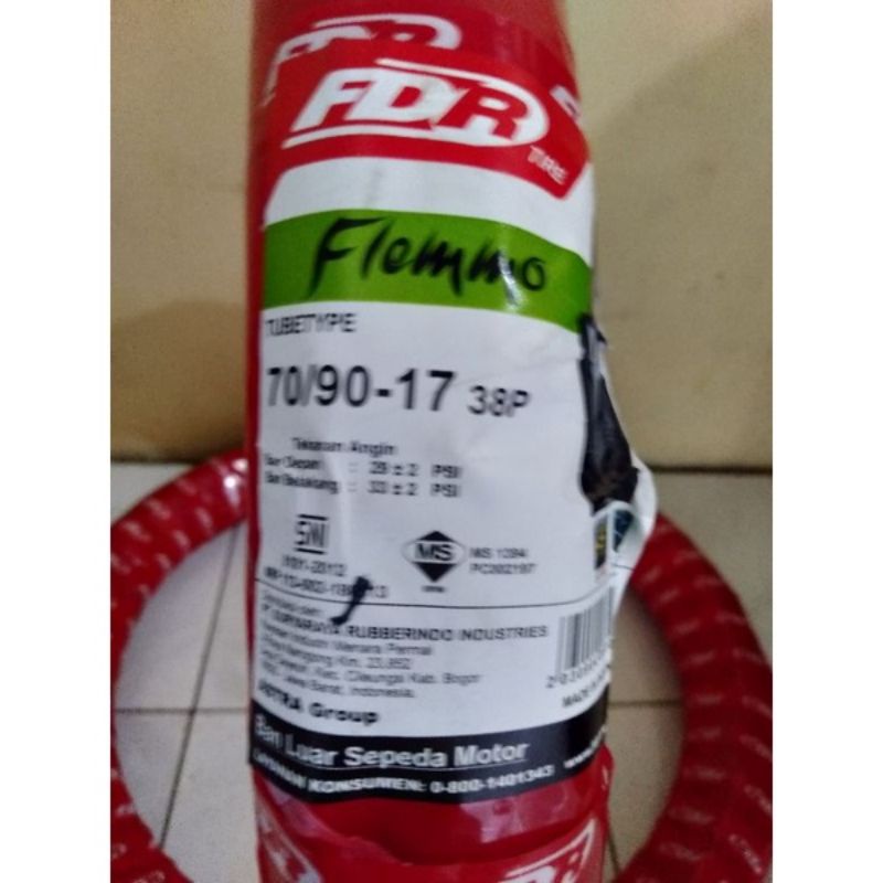ban fdr 70/90 17 flemo motor bebek ring 17 supra revo supra 125 smash jupiter.