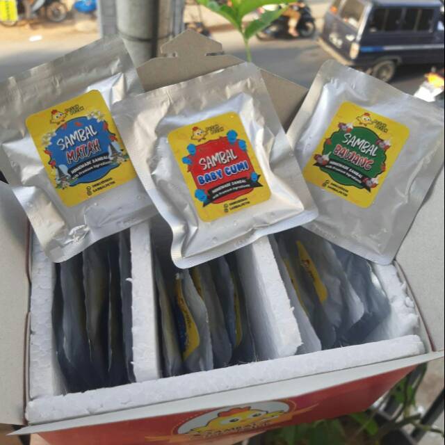 

Paket Sambal Petok Petok Kemasan Sachet