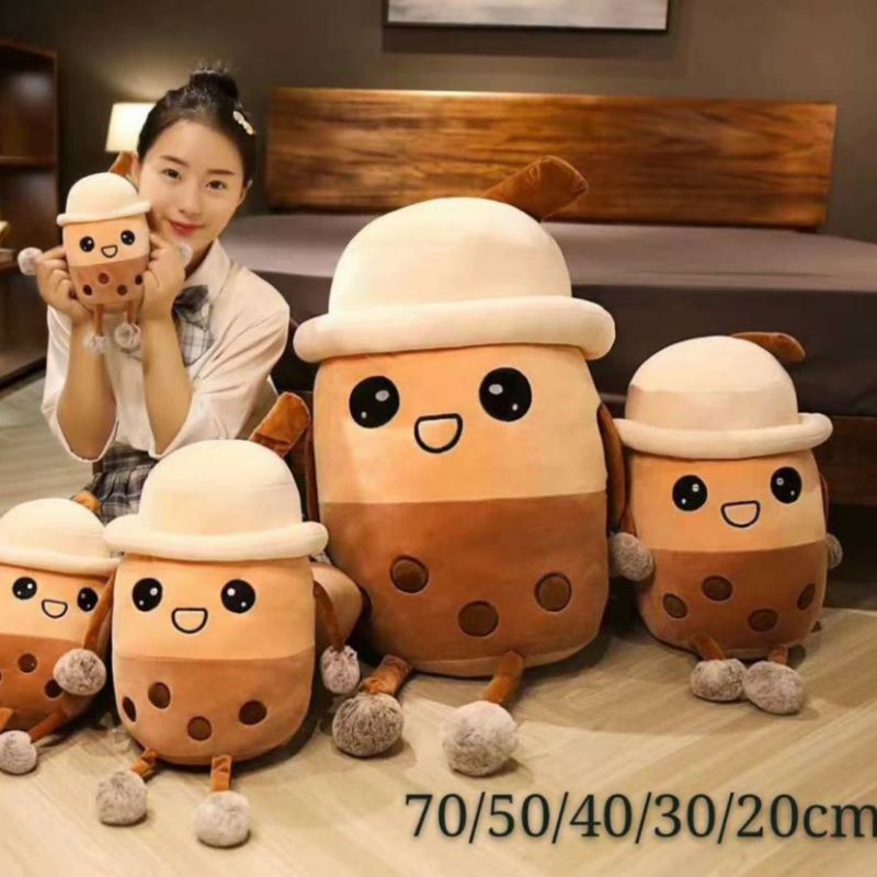 Boneka Boba / Boba Jumbo Besar Tinggi 45Cm Kain Halus Isian Empuk Label Sni Original Harga Murah Bon