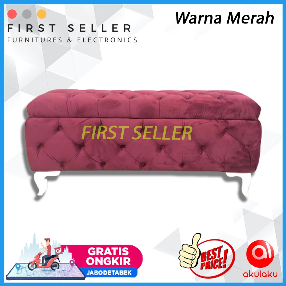 [FREE ONGKIR] Sofa Bench Storage Minimalis / Sofa Stool Modern Carmelita ORIGINAL ( ORI )100% (TERMU