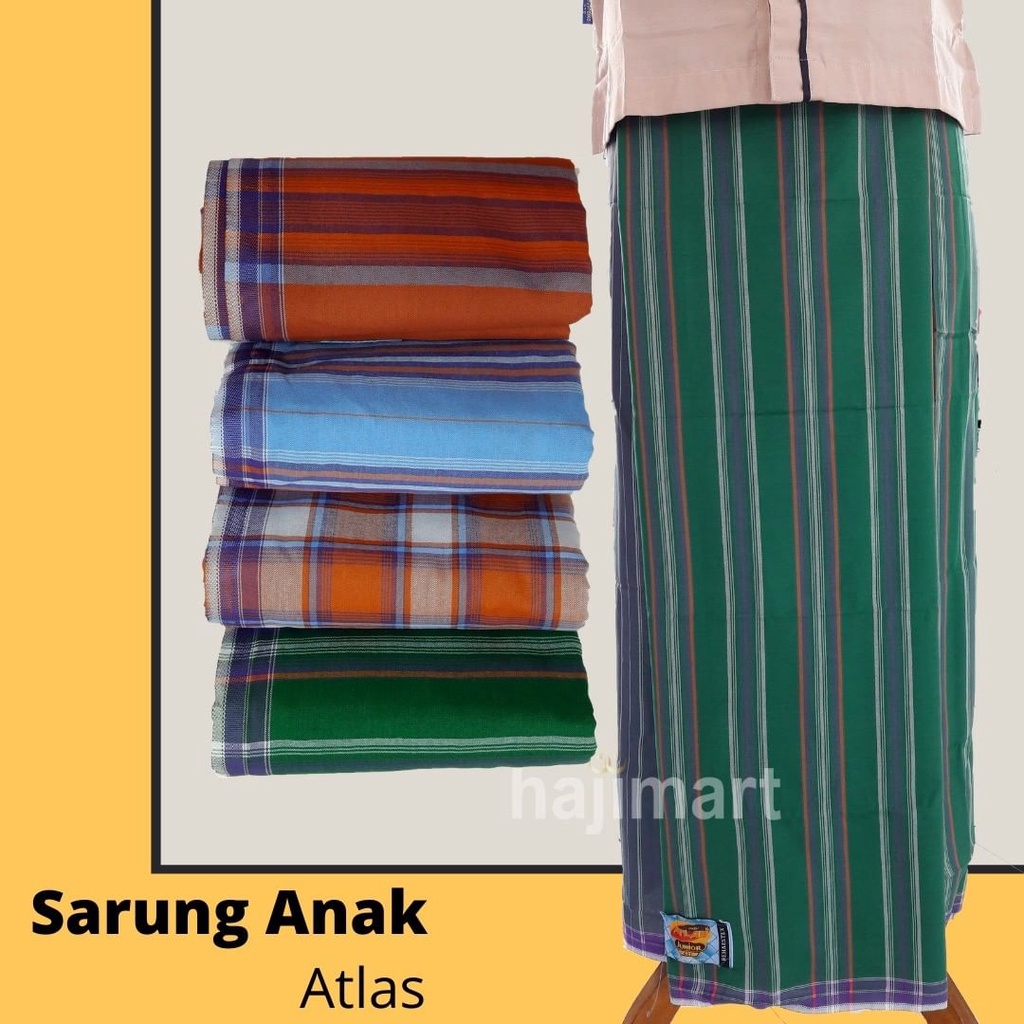 SARUNG ANAK ATLAS/ SARUNG ANAK LAKI-LAKI TK SD SMP