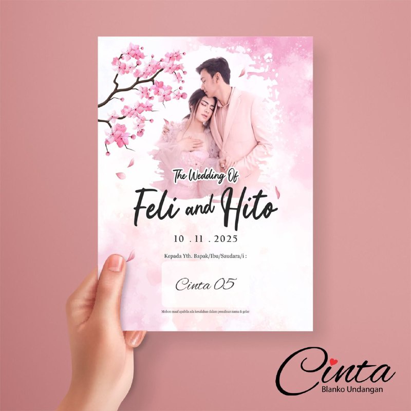 BLANGKO UNDANGAN CINTA 05 FREE FILE SETTING
