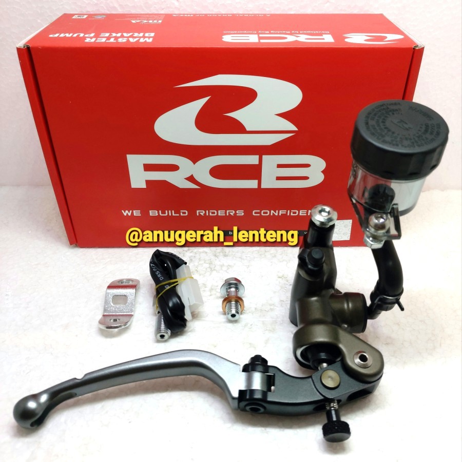 Master Rem Kanan / Master Brake Pump RCB S1 Radial 17 MM Titanium