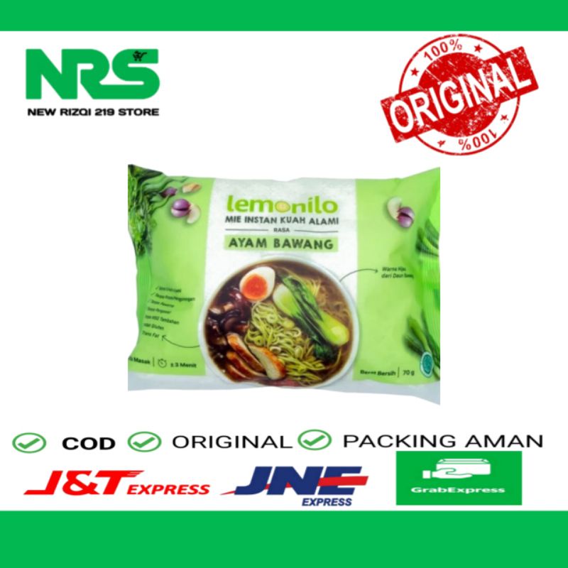 

Lemonilo Rasa Ayam Bawang Organik Mie Kuah Ayam Bawang