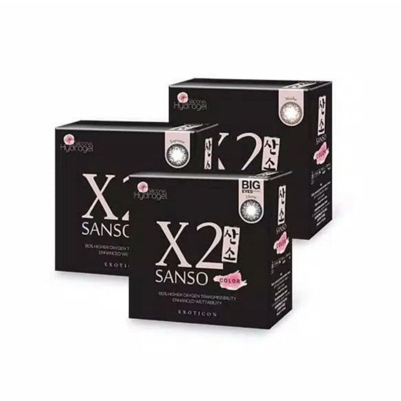 Softlens X2 Sanso black new/soflens x2 sanso black