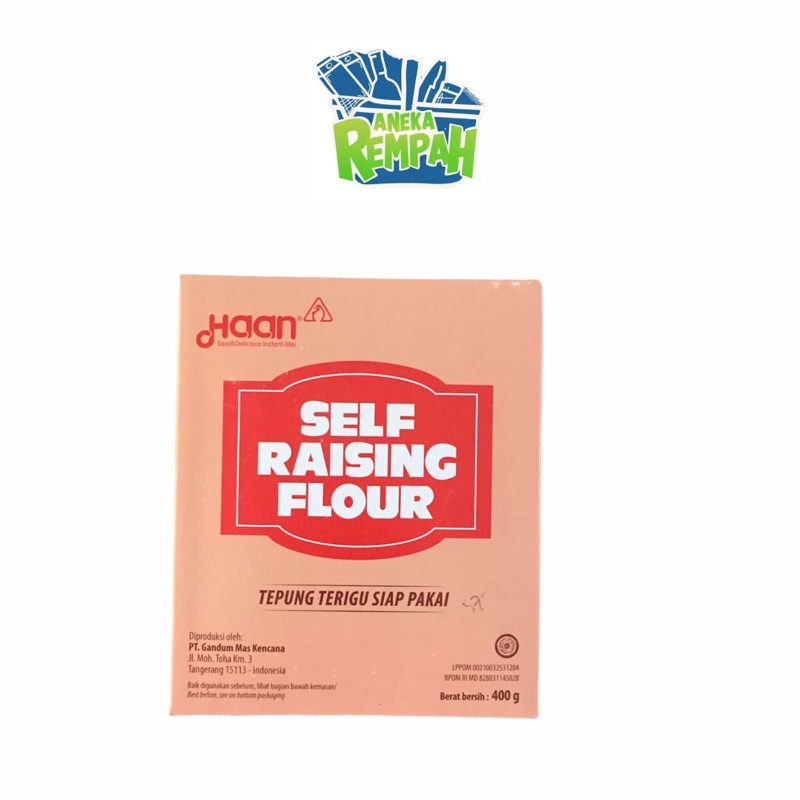 

Haan self raising flour 400gr