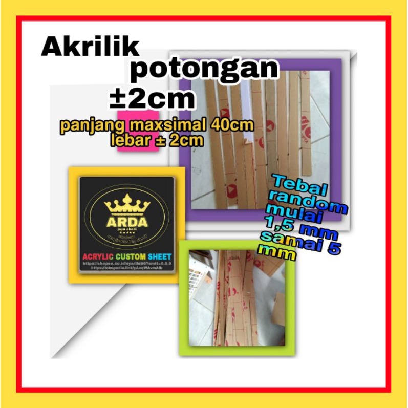 

Akrilik potongan Random/ Akrilik murah/ bahan gantungan kunci/ bahan gantungan kunci nama dada