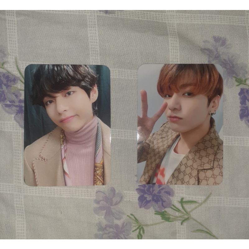 photocard pc official army bomb ab special edition SE taehyung v jungkook taekook bts