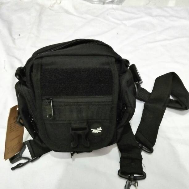 esp tas slempang+tas pinggang pinggang, black import