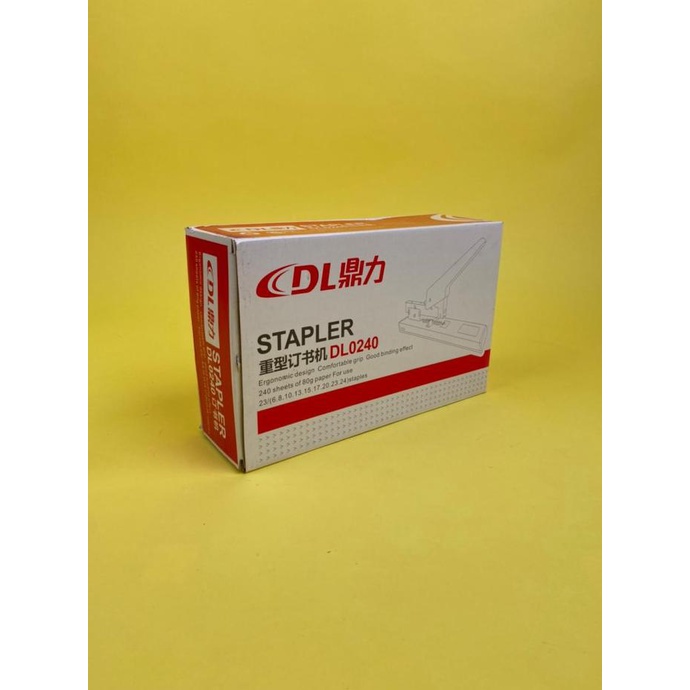 

Sale Dingli No 240 Stapler Heavy Duty Stapler Staples Besar 240