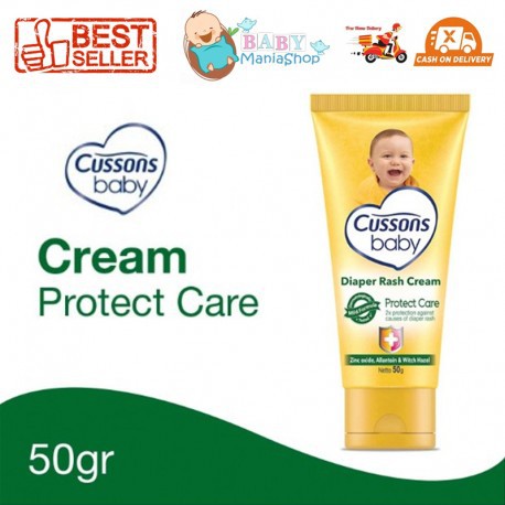 Cussons Baby Protect Care Diaper Rash Cream 50gr Baby Cream Popok Babymaniashop