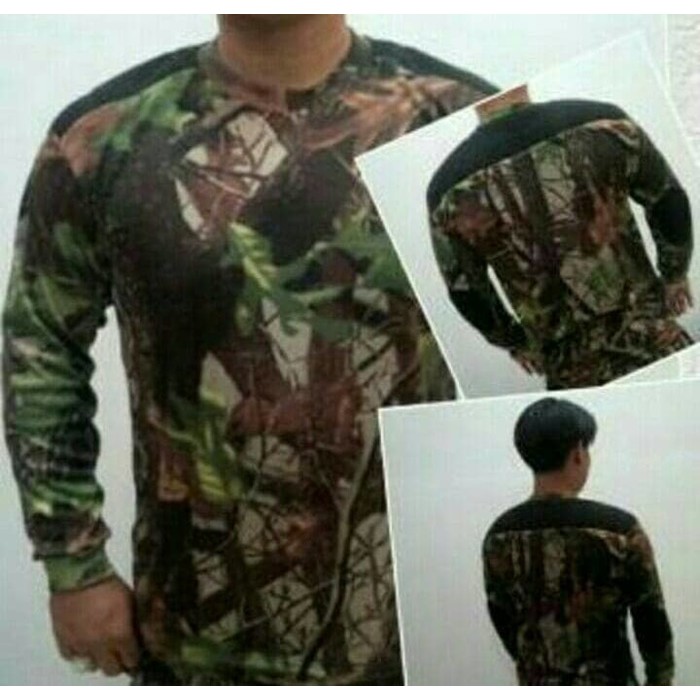 Kaos Camo Panjang Decker