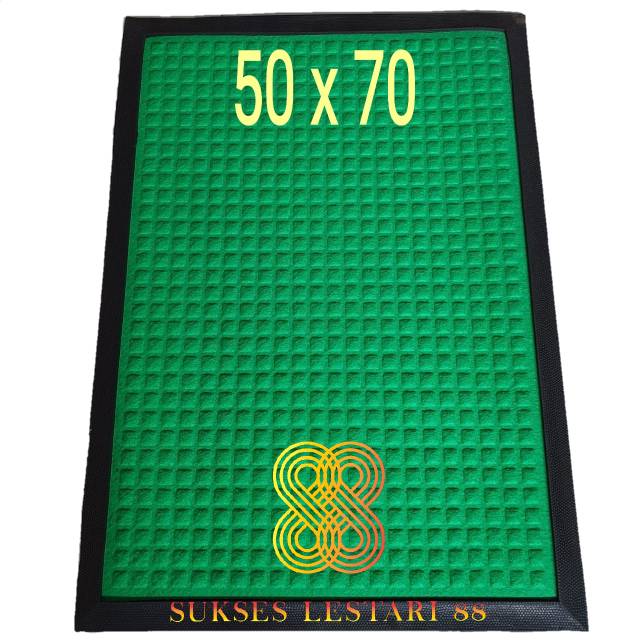 Keset Karpet Karet Bludru Anti Slip 50 x 70 - RCM Lis