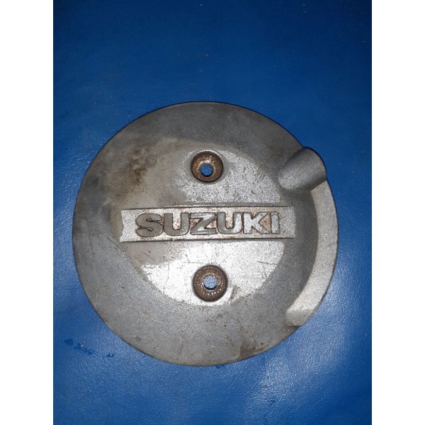 tutup cover bak kopling oli kanan suzuki smash shogun 125