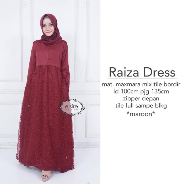 RAIZA DRESS ELSIRE STORE ELSIRE ORI ELSIRE SOLO