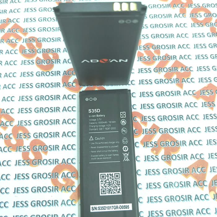 Baterai Battery Original Double Power ADVAN S35D A53C S4i S4Q BP-53AH