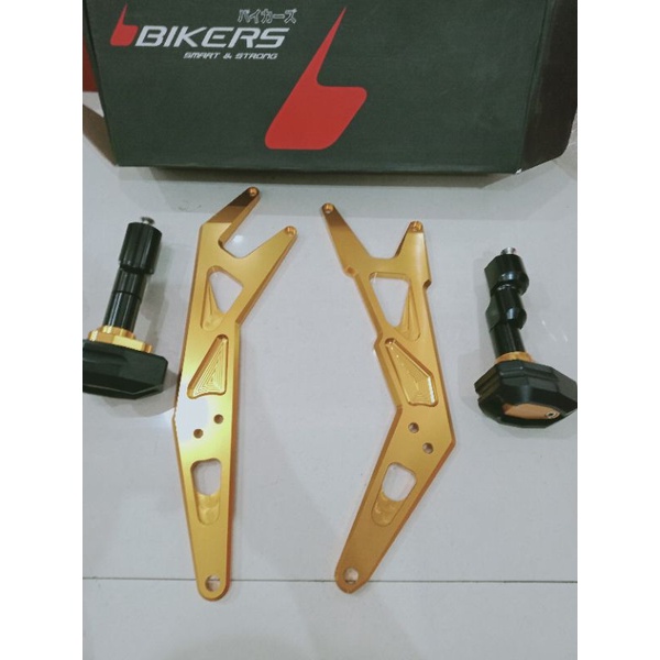 FRAME SLIDER PELINDUNG FEARING BIKERS NINJA 250 FI Z 250 FI ORIGINAL