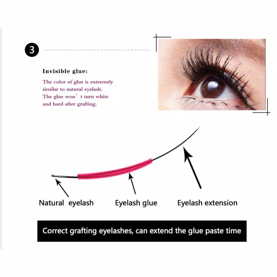 Lem Bulu Mata Tanam Nagaraku Tahan Lama Tidak Perih / Eyelash Extention Glue