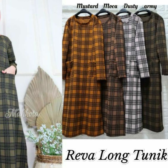 TUNIK REVA - LONG | Kaos Zara