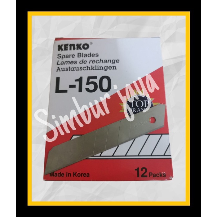 

isi cutter kenko L150 besar harga per pak (isi 5pcs)