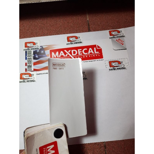 Sticker Stiker Skotlet Maxdecal Max Decal Light Grey 7500 G072