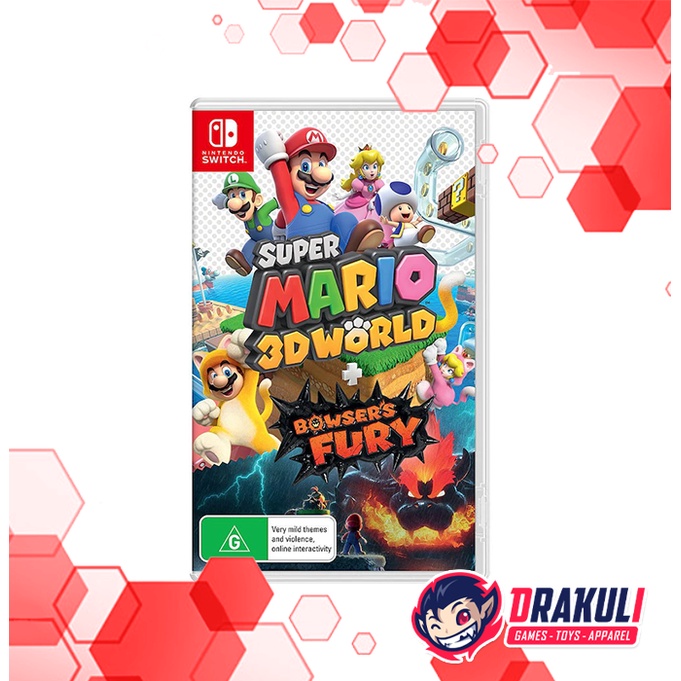 Switch Super Mario 3D World + Bowser's Fury (Asia/English)