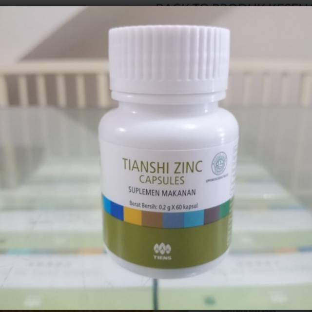 Jual Zinc Capsules tianshi | Shopee Indonesia
