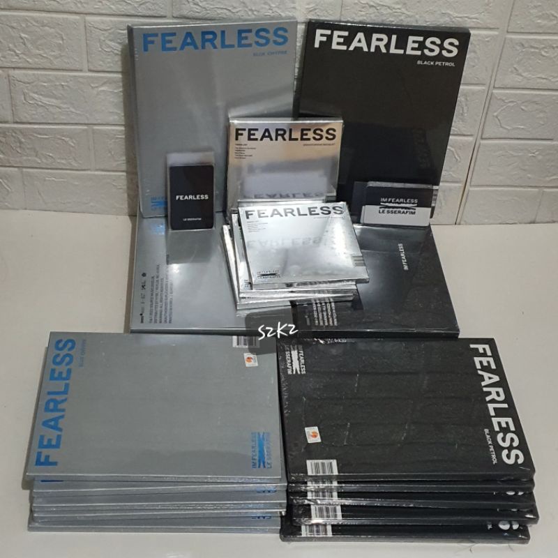 LE SSERAFIM 1st Mini Album FEARLESS READY STOCK WITH POB