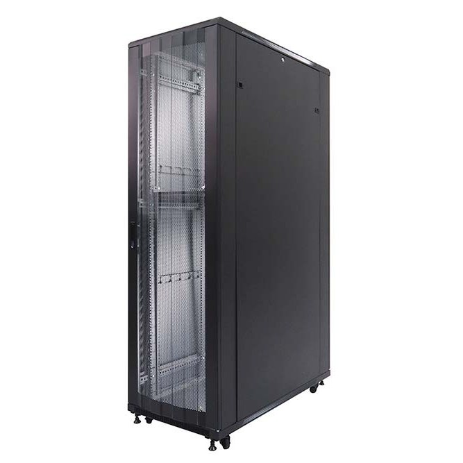 INDORACK Standing Close Rack 42U Perforated Door IR11542P Depth 1150mm