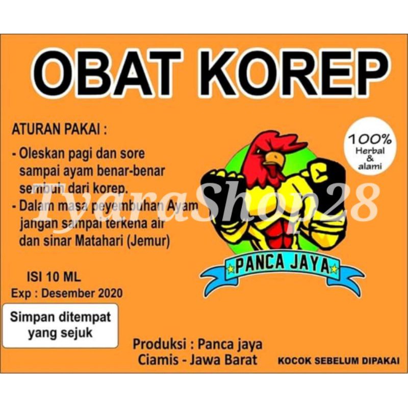 OBAT KOREP PANCA JAYA AYAM