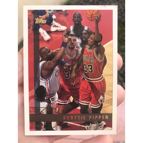 KARTU BASKET SCOTTIE PIPPEN 1997 NBA TOPPS CARD