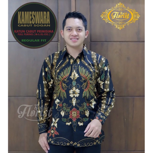 Batik Pria KAMESWARA Full Furing Termurah